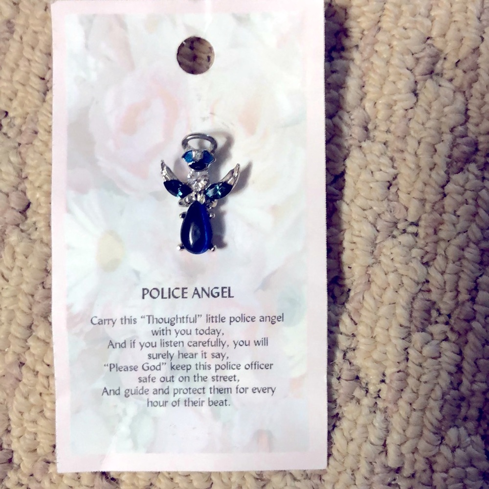 Small pin with gemstones